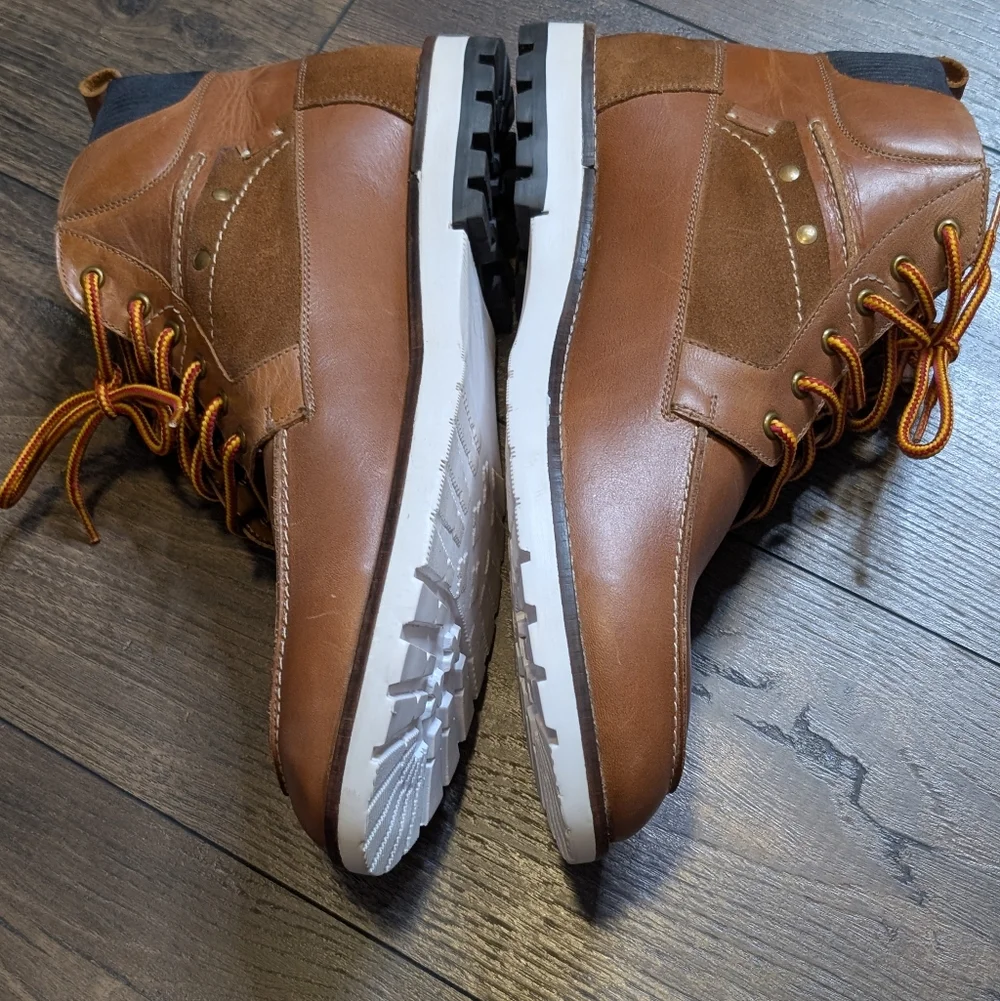 Diba Testosterone Men's Tan Black Chukka Boots‎ Size 46